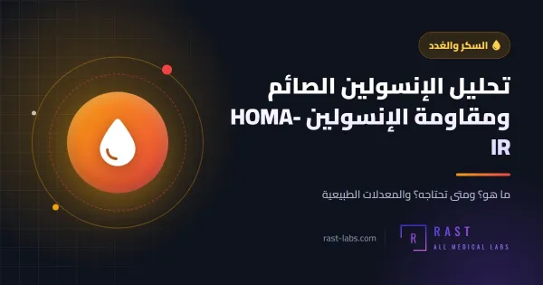 تحليل الإنسولين الصائم ومقاومة الإنسولين HOMA-IR: ما هو وكيف تُحسب النتيجة