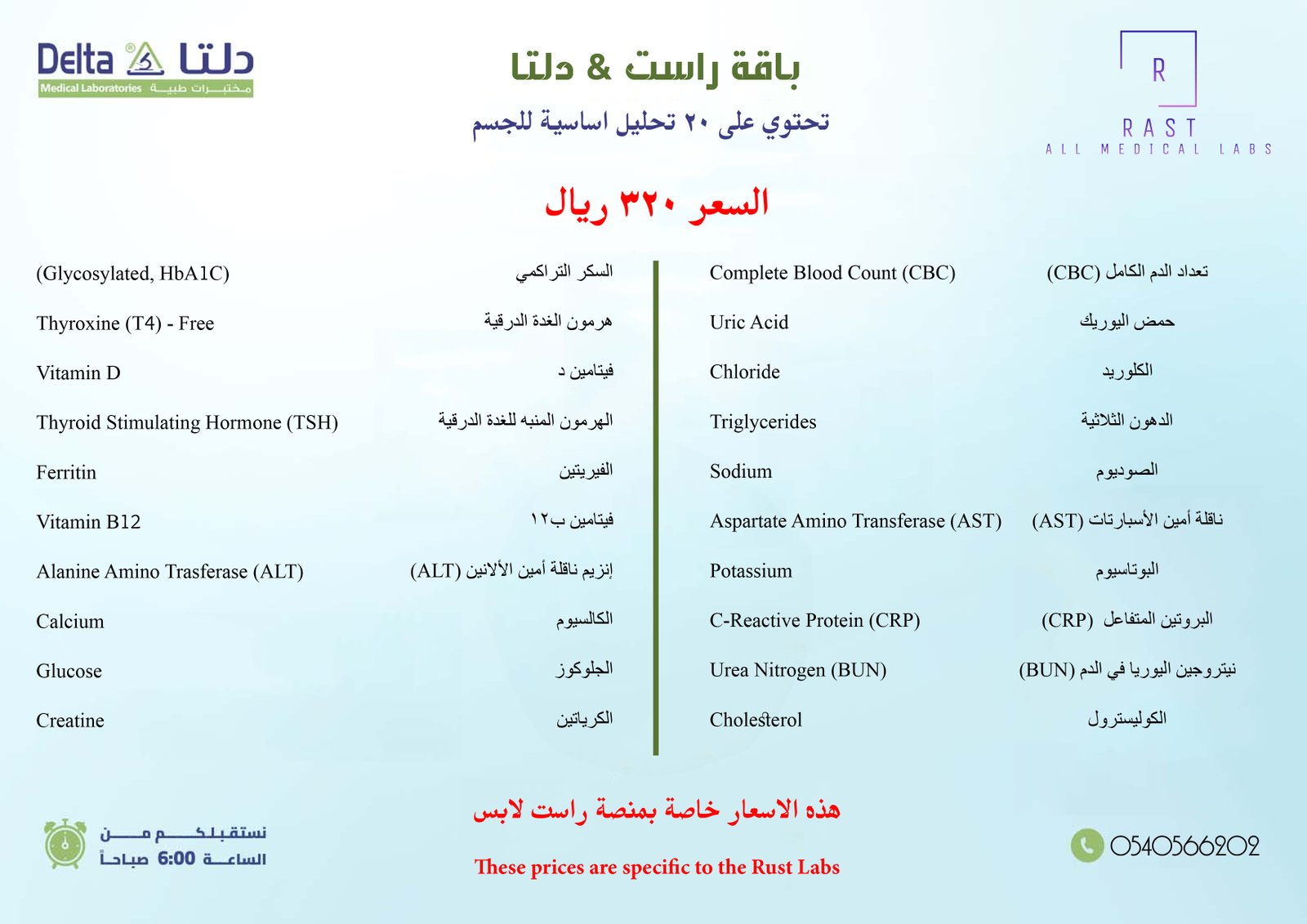 باقة راست و دلتا